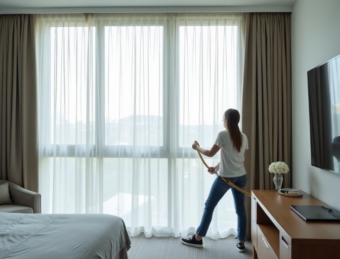 Woolloongabba Sheer Curtain Cleaning